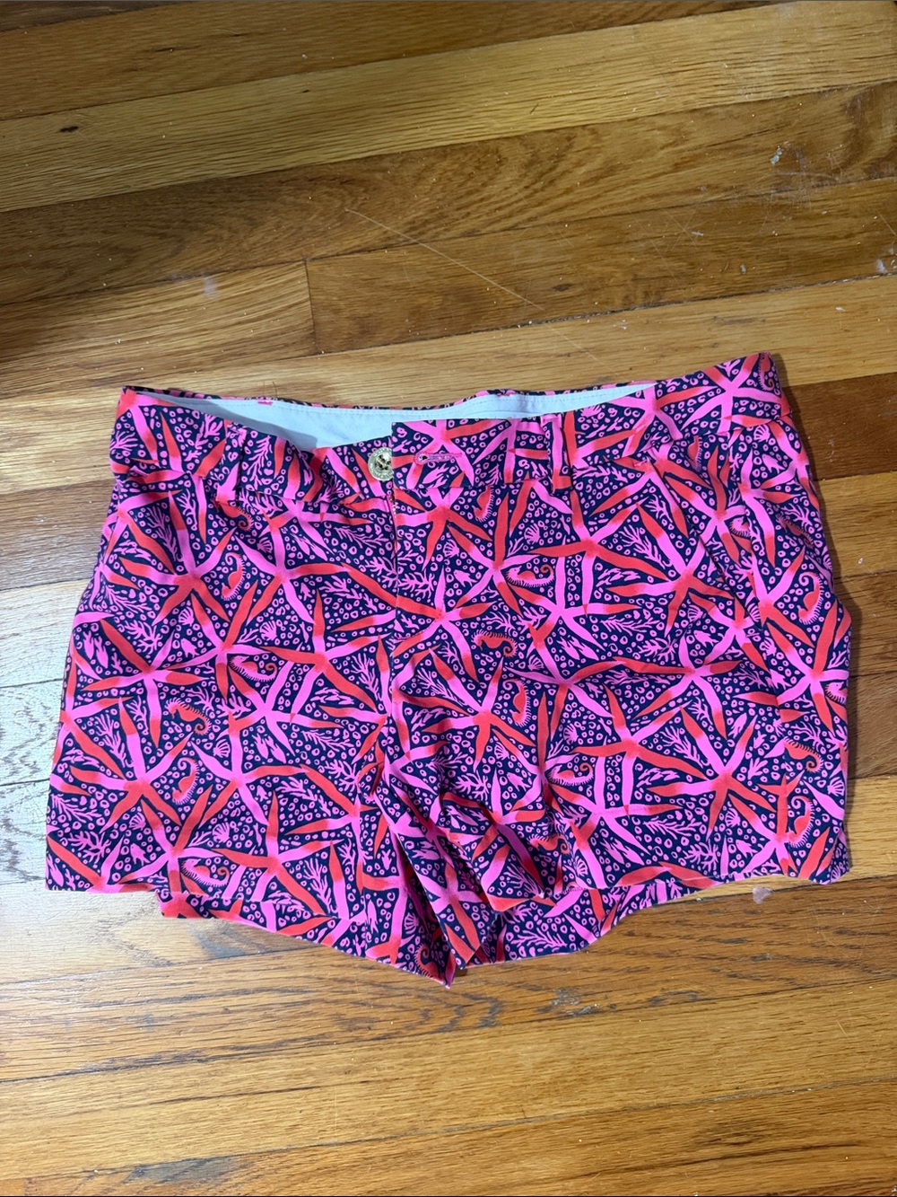 Lilly Pulitzer Women’s Pink & Navy Patterned Shorts